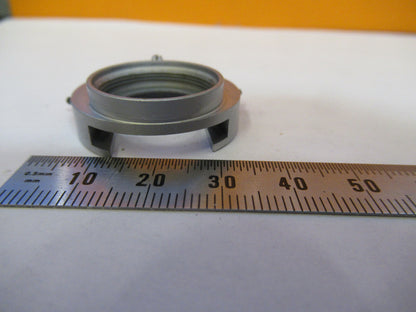 COLLAR OBJECTIVE BAUSCH LOMB POL MICROSCOPE PART AS PICTURED &F9-A-57