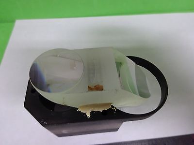 MICROSCOPE PART REICHERT LEICA POLYVAR HEAD PRISM OPTICS AS IS BIN#8M-B-02