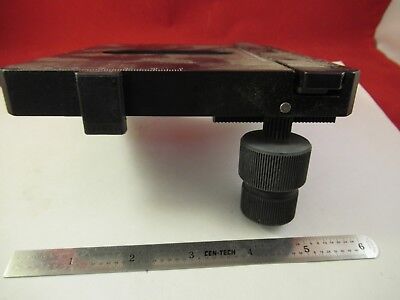 ZEISS GERMANY STAGE TABLE MICROMETER MICROSCOPE PART &92-A-16
