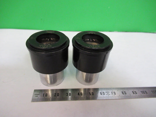 Olympus Japan Pair Eyepieces WF10X Optics Microscope Part