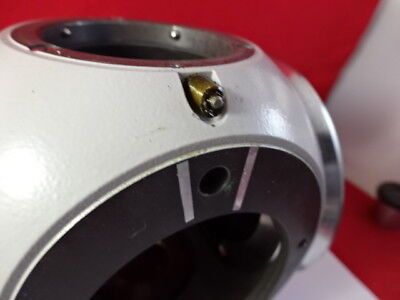 ZEISS PHOTOMIC GERMANY MESSING HEAD CENTER MANIFOLD MIKROSKOPTEIL WIE BESEHEN #91-21