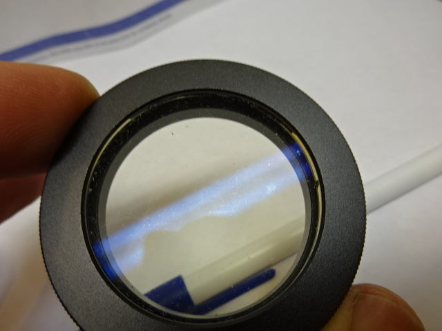 MICROSCOPE PART STEREO COVER LENS OPTICS AS IS #82-20