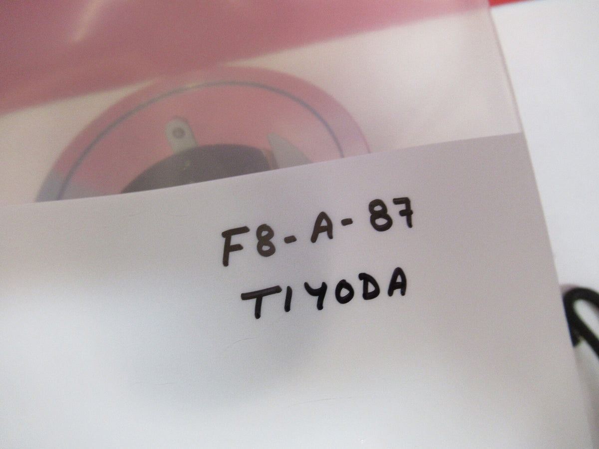 TIYODA JAPAN  NOSEPIECE + 5 OBJECTIVES  MICROSCOPE PART AS PICTURED F8-A-87