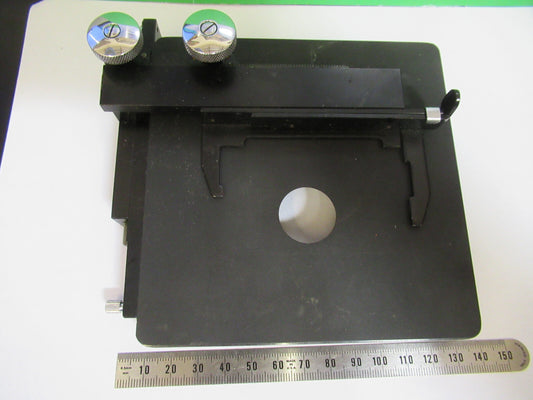 American Optical Co. Spencer Lens Co. Stage Xy Table Works Ok Microscope Part