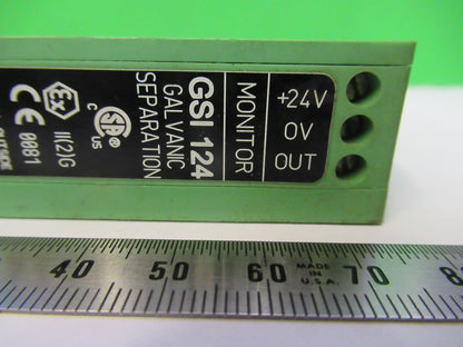 Meggitt Vibro-meter Gsi 124 Galvanic Isolation Module for SENSORs AS Pic