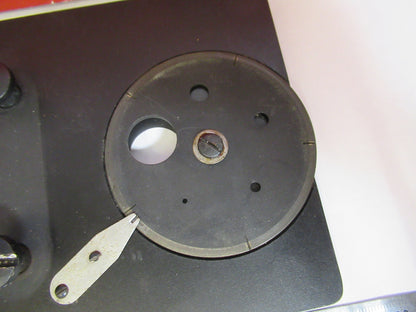 ANTIQUE STAGE TABLE AO SPENCER MICROSCOPE PART AS PICTURED S4-B-74