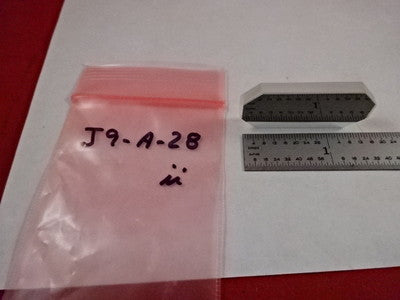 TRUNCATED RECTANGULAR MIRROR OPTICAL OPTICS AS PICTURED &J9-A-28