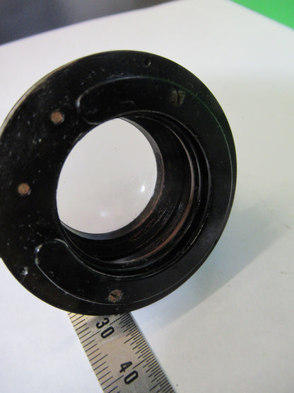 BAUSCH LOMB CONDENSER + IRIS  DIAPHRAGM  MICROSCOPE PART as pictured Q5-B-33