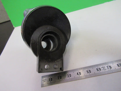 BAUSCH LOMB nosepiece + 3 objectives OPTICS MICROSCOPE PART AS PIC  z7-b-16