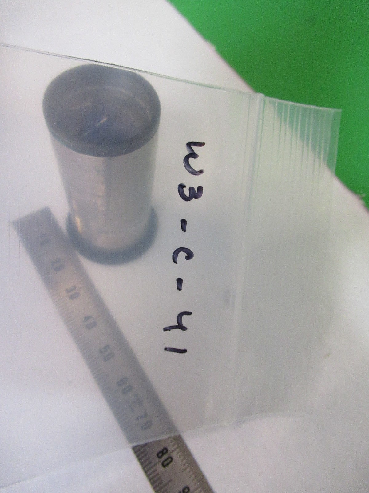 CARL ZEISS GERMANY OCULAR EYEPIECE LENS MICROSCOPE PART AS PICTURED W3-C-41