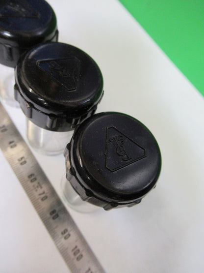 BAUSCH LOMB EMPTY PLASTIC OBJECTIVE CANISTER MICROSCOPE PART AS PICTURED X4-A-47