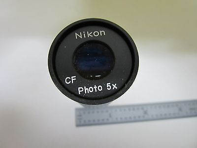 MIKROSKOPTEIL NIKON JAPAN OKULAR CF FOTO 5X OPTIK WIE BESEHEN BIN#T6-18