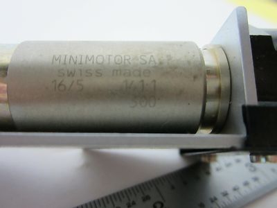 Mini Motor Swiss Made 16/5 141:1 for Ernst Leitz Microscope Optics