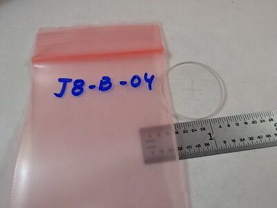 OPTICAL MICROSCOPE RETICLE 24 mm DAMETER OPTICS AS PICTURED &J8-B-04