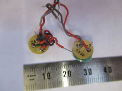 PAIR PHOTODIODE MIL SPEC RLG LASER SENSOR OPTICS AS PICTURED &93-A-22
