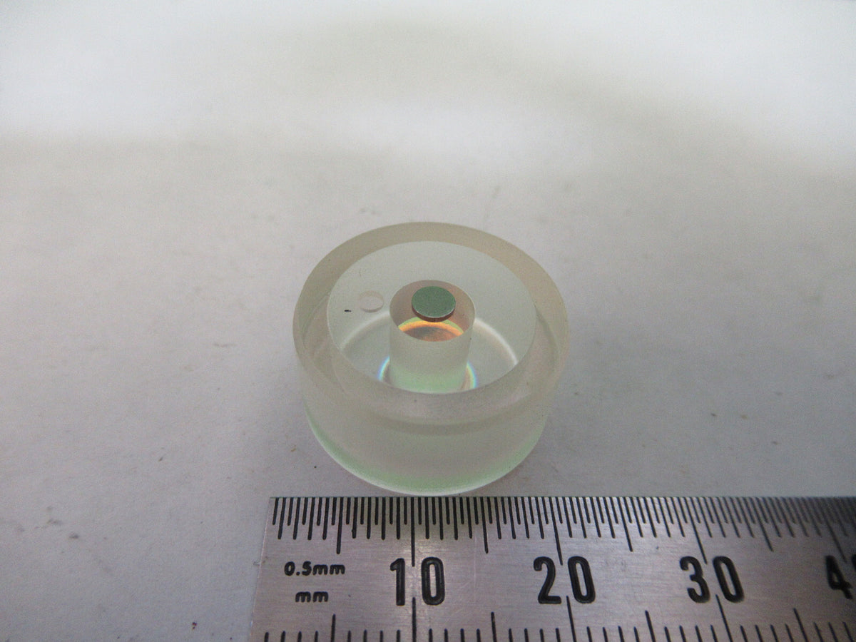 OPTICAL ZERODUR MACHINED GLASS RARE MINI ASSEMBLY OPTICS AS PICTURED &H3-B-45