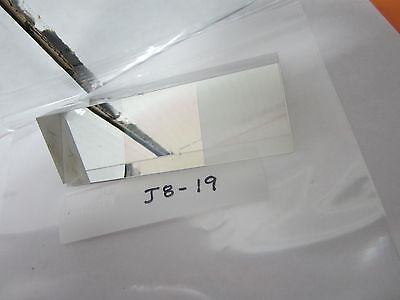 MICROSCOPE PART [chipped] PRISM + MIRROR SIDE OPTICS AS IS BIN#J8-19