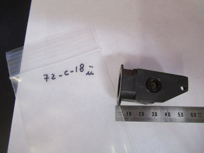 ANTIQUE BAUSCH LOMB PRISM HEAD OPTICS MICROSCOPE PART AS PICTURED 72-C-18