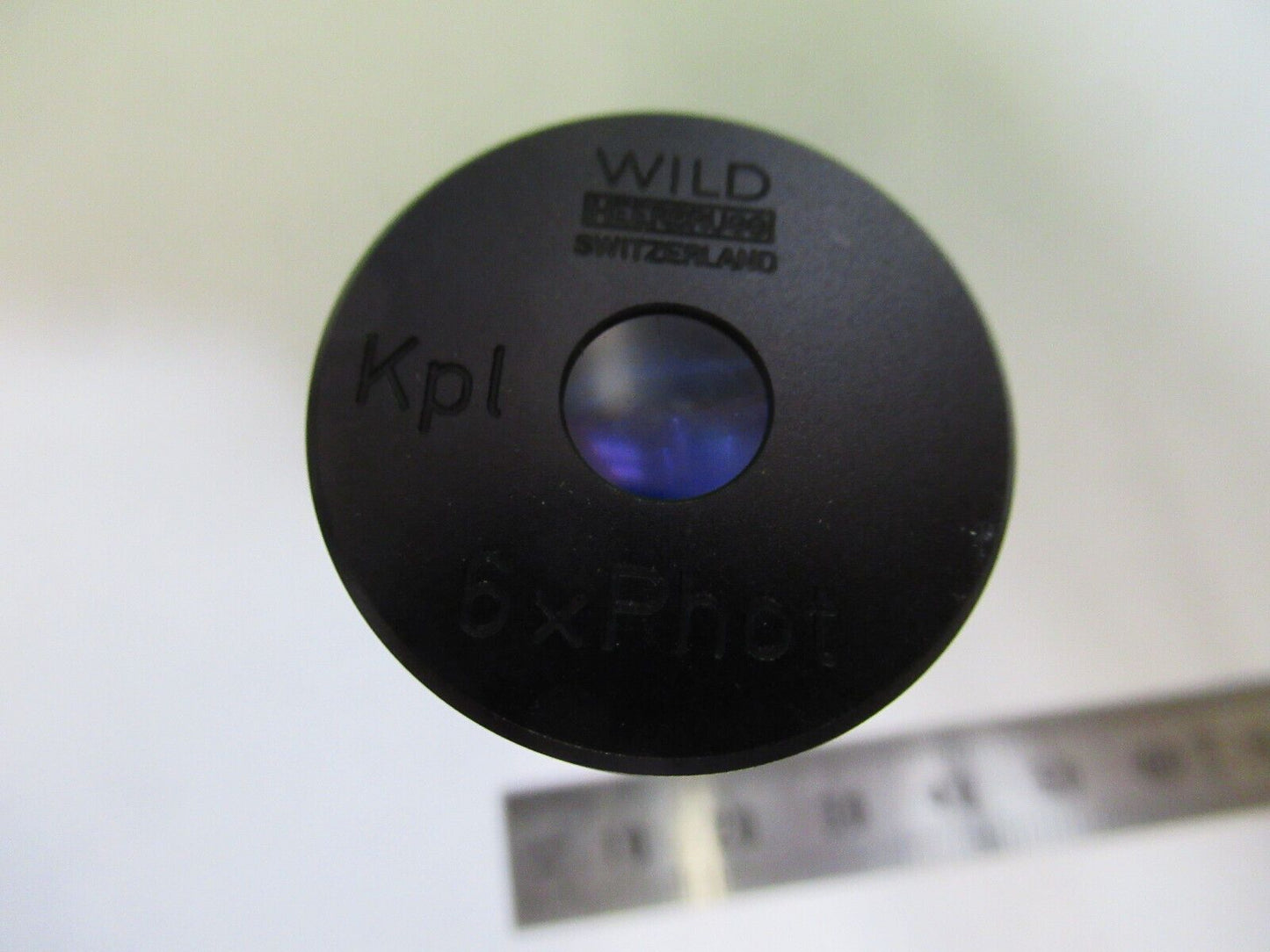 MIKROSKOPTEIL OKULAR WILD HEERBRUGG SWISS 6xPhot WIE ABGEBILDET S8-A-98