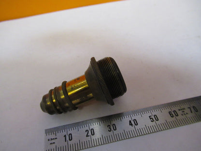ANTIQUE SWIFT LONDON LENS BRASS OBJECTIVE MICROSCOPE AS PICTURED 47-FD-03