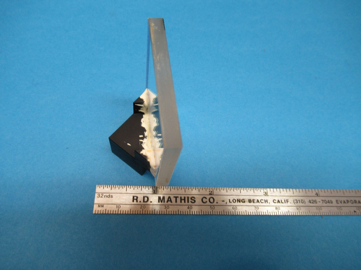 BEAM SPLITTER POLYVAR REICHERT AUSTRIA OPTICS MICROSCOPE PART AS IS &85-A-39