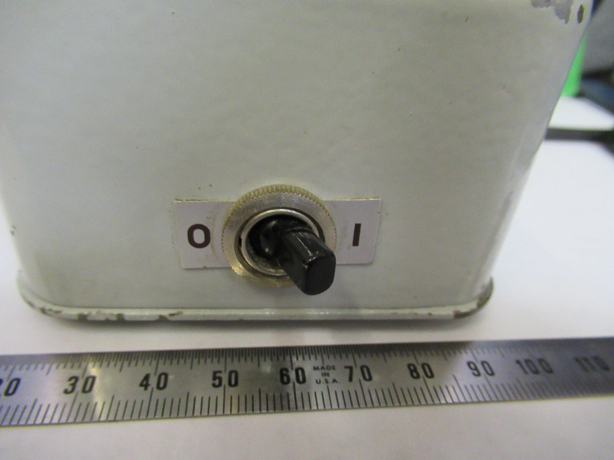 CARL ZEISS GERMANY TRANSFORMER for LAMP MICROSCOPE PART AS PICTURED X9-B-13