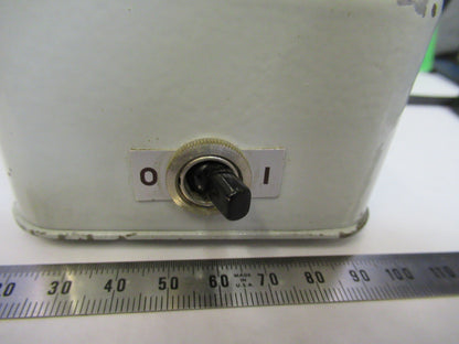 CARL ZEISS GERMANY TRANSFORMER for LAMP MICROSCOPE PART AS PICTURED X9-B-13