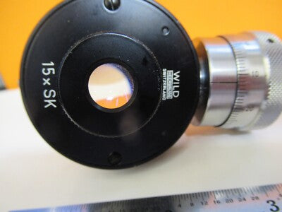 Wild Swiss Filar Eyepiece Micrometer Microscope