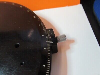 ZEISS GERMANY POL ROTABLE STAGE POLARIZATION MICROSCOPE as pictured &55R-B-24