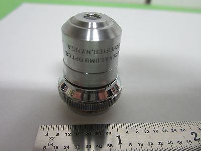 OPTICAL MICROSCOPE 10X OBJECTIVE BAUSCH LOMB B&L AS IS OPTICS BIN#3C-1-K