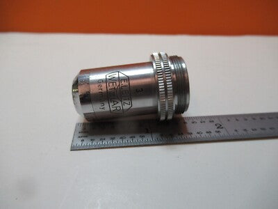 ANTIQUE OBJECTIVE LEITZ 10X "3" /170 OPTICS MICROSCOPE PART AS PICTURED &16-B-74