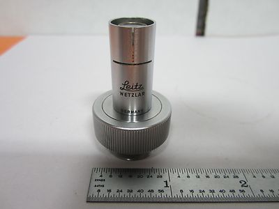 RARE MICROSCOPE OBJECTIVE LEITZ WETZLAR GERMANY 10X OPTICS BIN#J6-32