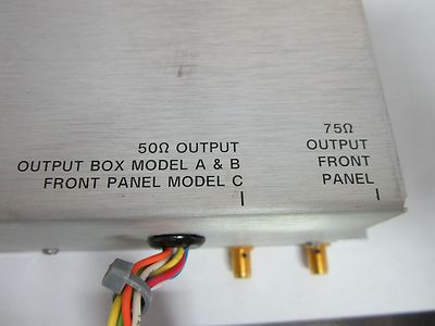 HP HEWLETT PACKARD 1979A MODULE RF IMPEDANCE CHANGE MICROWAVE FREQUENCY BIN#2