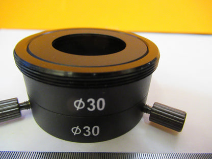 MOTIC 30mm ADAPTER CAMERA MICROSCOPE PART AS PICTURED 72-C-05