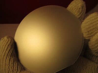 BST COATED + PLATINUM SAPPHIRE SINGLE CRYSTAL WAFER 100mm DIAMETER &AG-A-10