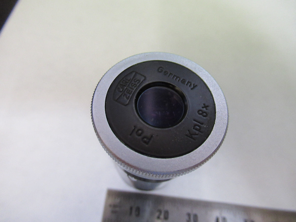 CARL ZEISS GERMANY POL EYEPIECE KPL 8X OCULAR MICROSCOPE PART AS PICTURED X9-B-7