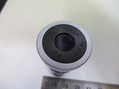 CARL ZEISS GERMANY POL EYEPIECE KPL 8X OCULAR MICROSCOPE PART AS PICTURED X9-B-7