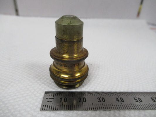 Optical Vintage Microscope Objective 4mm Bausch & Lomb Optics