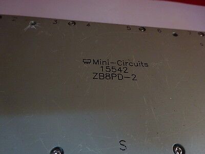 MINI CIRCUITS SPLITTER ZB8PD-2  RF MICROWAVE FREQUENCY CONTROL AS IS #86-31