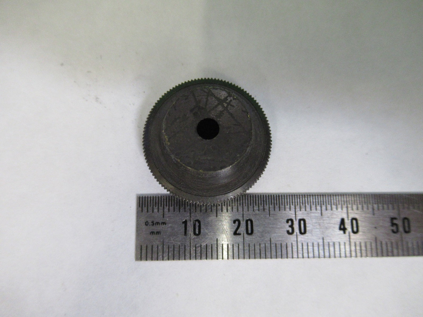 ANTIQUE BAKER UK CONDENSER PIECE MICROSCOPE PART AS PICTURED U8-A-12