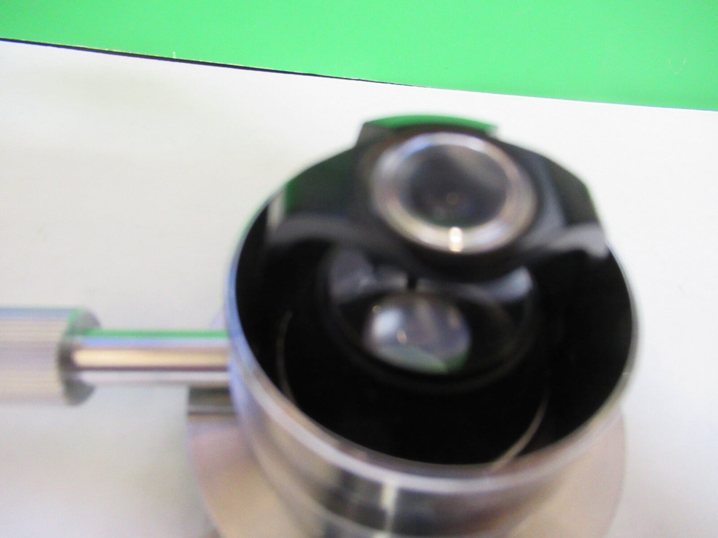 LEITZ GERMANY 1950's CONDENSER + IRIS OPTIC MICROSCOPE PART AS Pictured Z7-FT-86