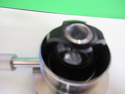 LEITZ GERMANY 1950's CONDENSER + IRIS OPTIC MICROSCOPE PART AS Pictured Z7-FT-86