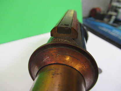 ANTIQUE BAUSCH LOMB TUBUS + NOSEPIECE MICROSCOPE PART AS PICTURED S7-A-17