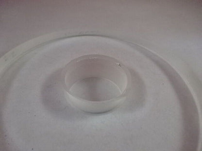 OPTISCHE RUNDE PL-CX PLANO-KONVEX-DONUT-LINSE [Chips] LASEROPTIK WIE BESEHEN #Y7-H-81