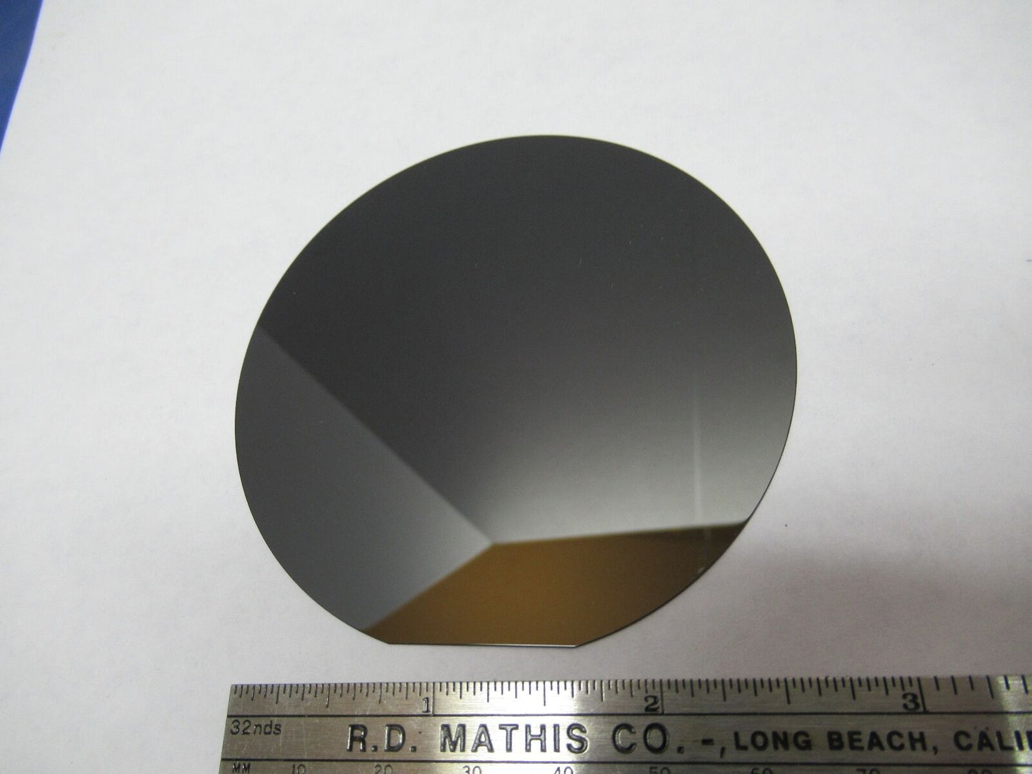 ONE WAFER LITHIUM NIOBATE LN SAW SURFACE ACOUSTIC WAVE  Y128d BLK AS IS #85-A-06