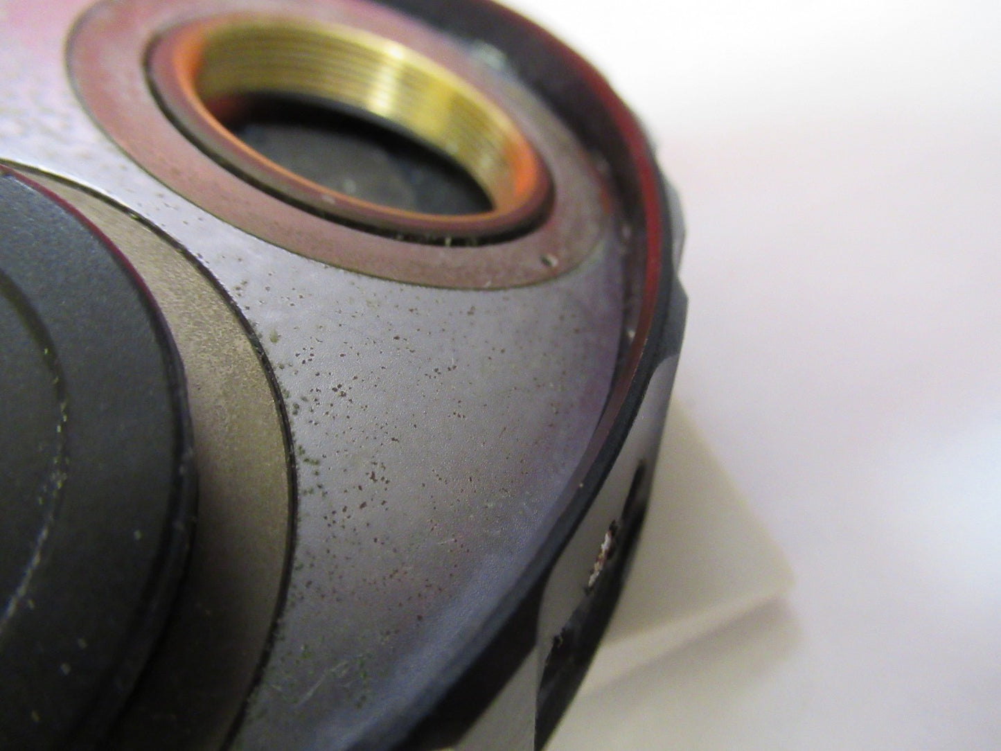 NIKON ECLIPSE E-400 JAPAN NOSEPIECE FAIR MICROSCOPE PART AS PICTURED T5-A-02