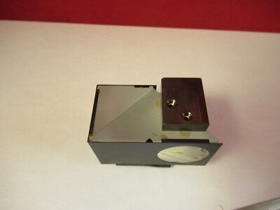 Optical Glass Prism Olympus Japan Head Microscope Part Optics AS Pic
