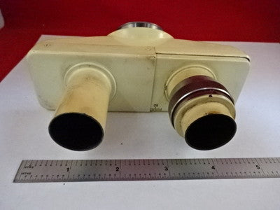 Microscope Part Wild Swiss Binocular Head Optics