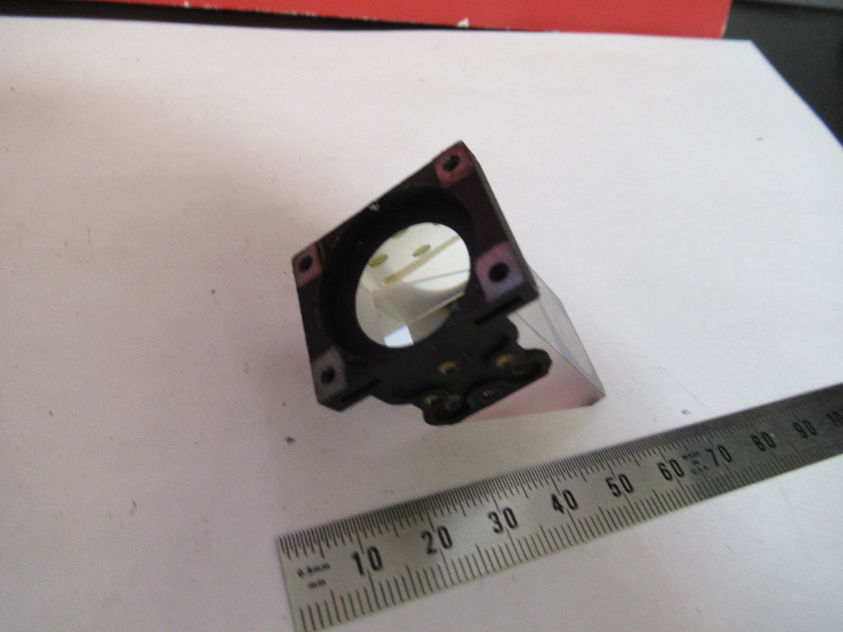LEITZ WETZLAR GERMANY HEAD PRISM OPTICS OPTICAL MICROSCOPE PART AS PIC S4-B-89