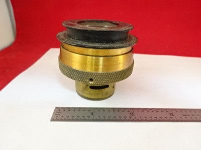 Vintage Antique Brass Optical Lens Collimator Optics B